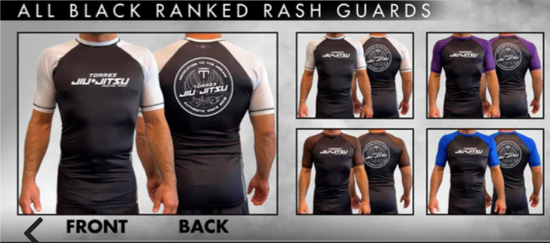 Ranked Short Sleeve Team Rashguards